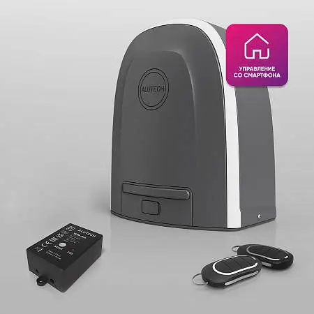 Купить Умный привод для откатных ворот ALUTECH Roteo RTO-500MKIT-Sm + модуль Wi-fi