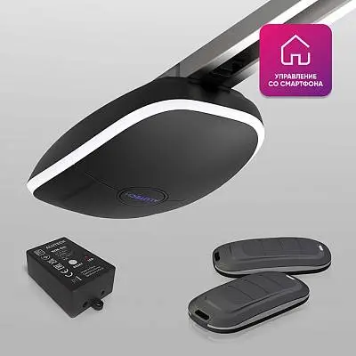 Купить Умный привод ALUTECH Levigato LG-600F-Sm для гаражных ворот + модуль Wi-fi