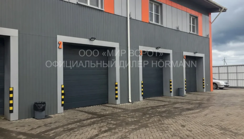 Купить Промышленные секционные ворота Hörmann 3000×3500 мм