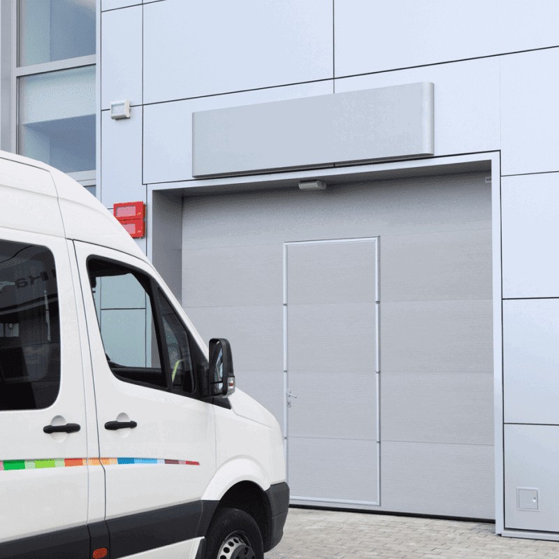 Купить Промышленные секционные ворота ALUTECH ProPlus 4500×2500 мм